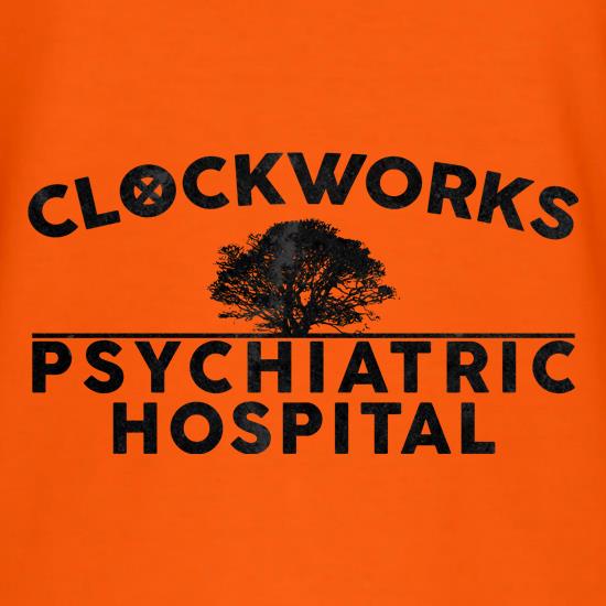 Clockworks Psychiatric Hospital t shirt