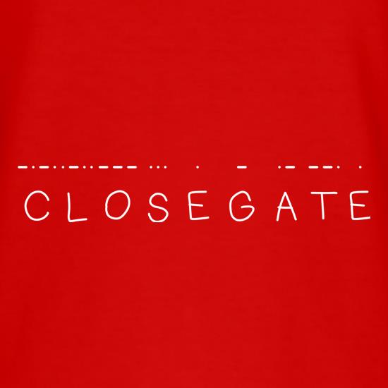 Close Gate t shirt