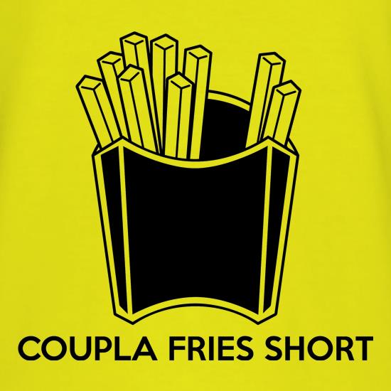 Coupla Fries Short t shirt