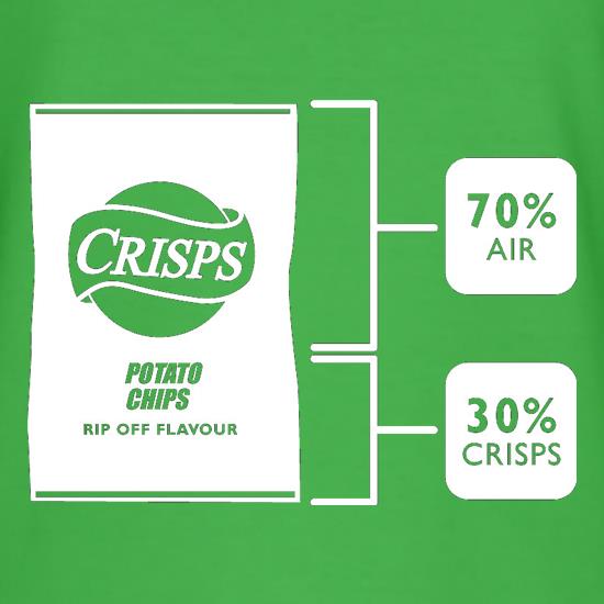 Crisps Rip Off Flavour t shirt