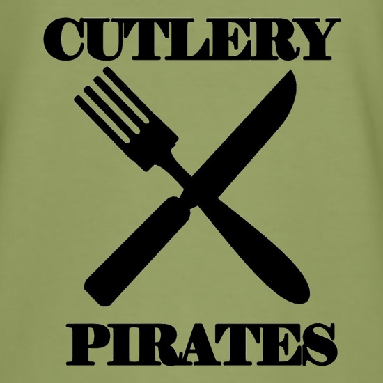 Cutlery Pirates t shirt