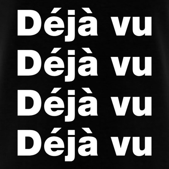 Deja Vu t shirt