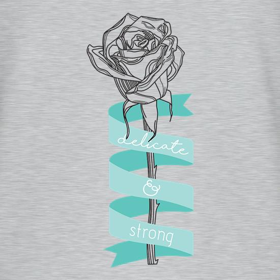 Delicate & Strong t shirt