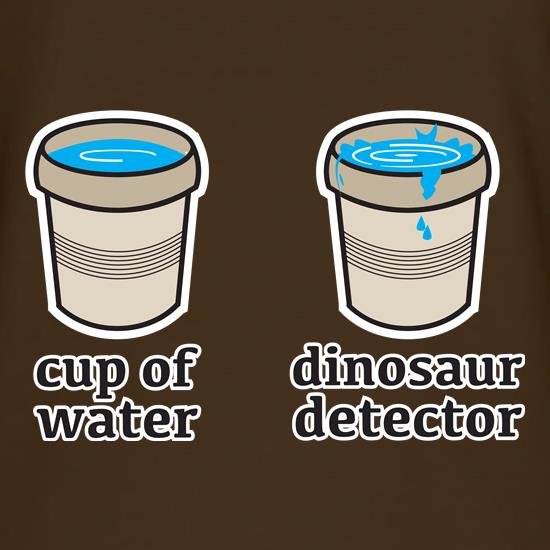 Dino Detector t shirt