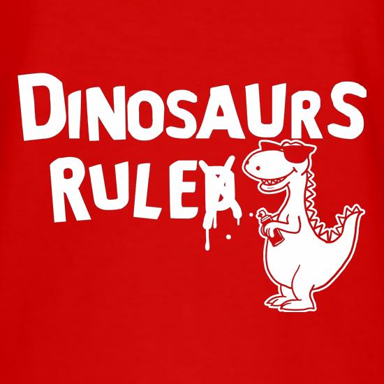 Dinosaurs Ruled t shirt