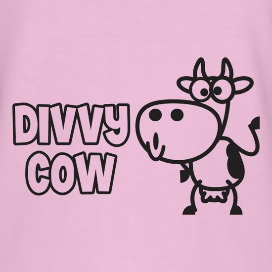 Divvy Cow t shirt