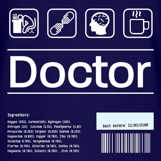 Doctor Ingredients t shirt
