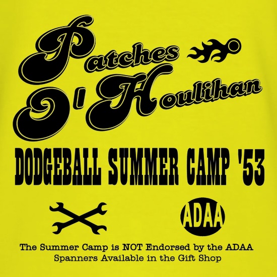Dodgeball Summer Camp t shirt