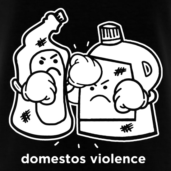 Domestos Violence t shirt