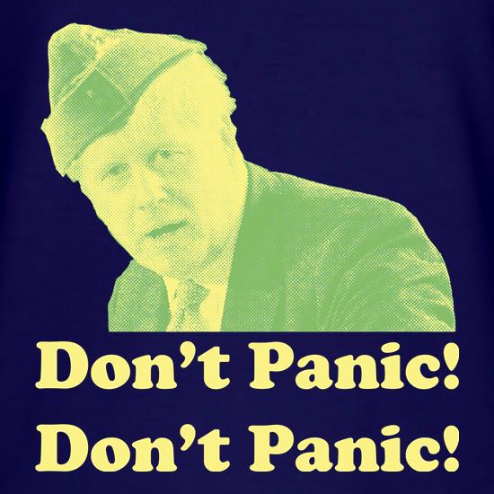 Don't Panic Boris Johnson t shirt