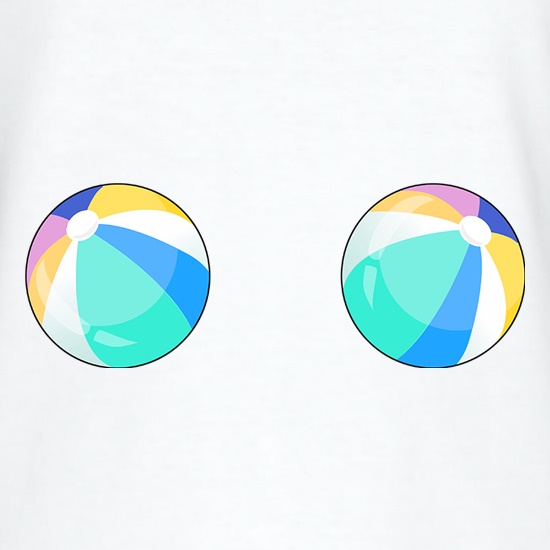 Double Beach Ball Chest t shirt