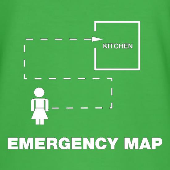 Emergency Map t shirt