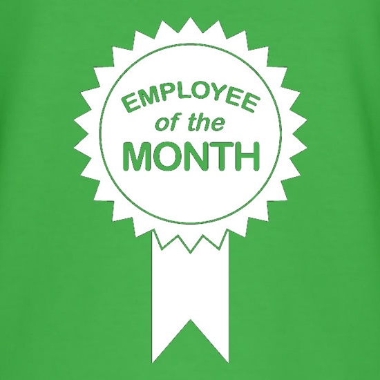 Employee Of The Month t shirt