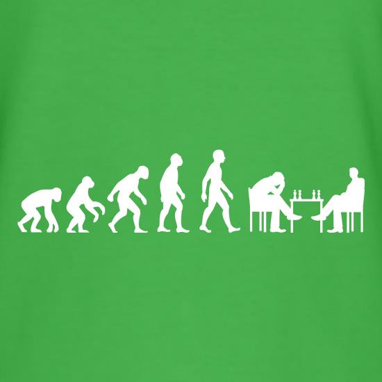 Evolution Of Man Chess t shirt