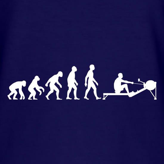 Evolution of Man Rowing Machine t shirt