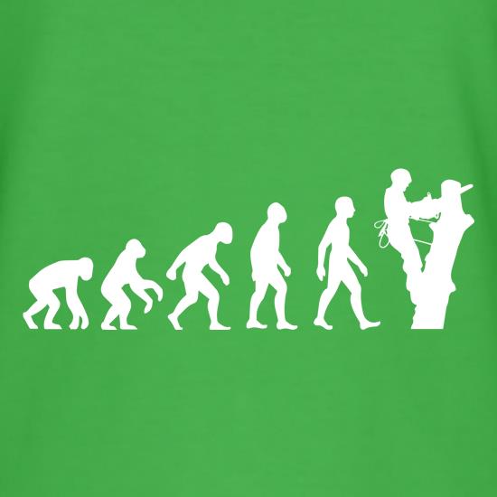 Evolution Of Man Tree Surgeon t shirt