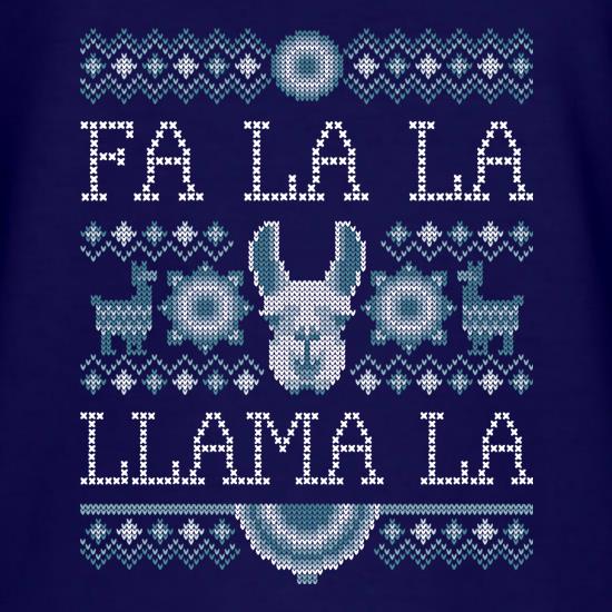 Fa La La Llama La t shirt