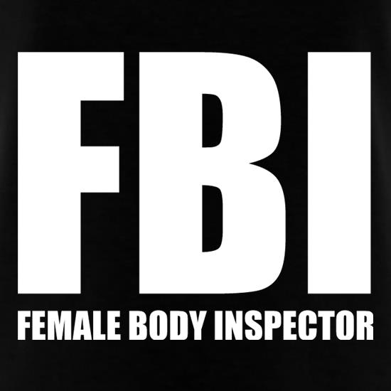 Female Body Inspector t shirt