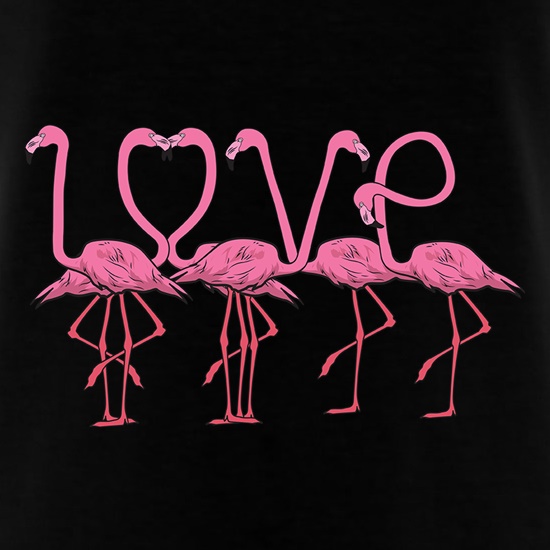 Flamingo Love t shirt