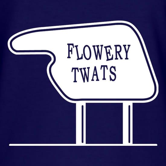 Flowery Twats t shirt