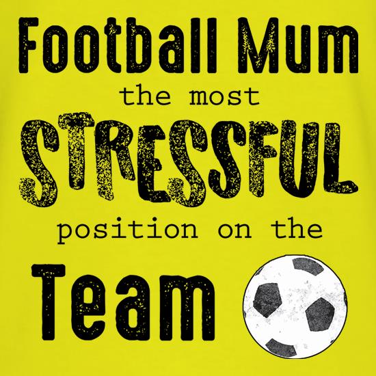 Football Mum t shirt