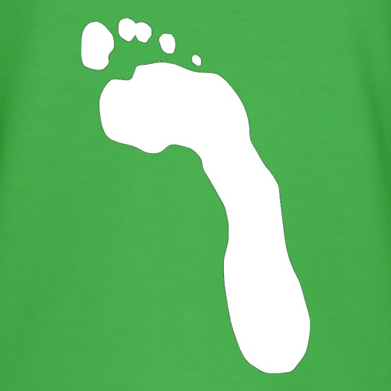 Footprint t shirt