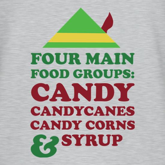 Four Main Christmas Food Groups t shirt