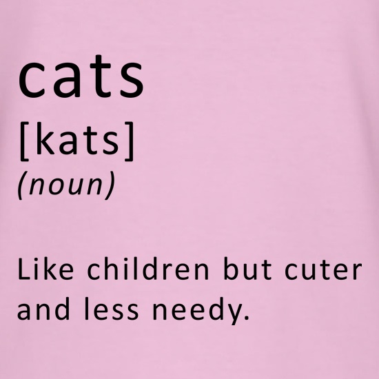 Funny Definition of Cats t shirt