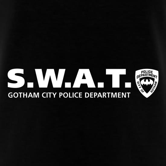 Gotham City Police Department - SWAT t shirt