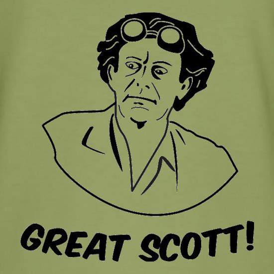 Great Scott t shirt