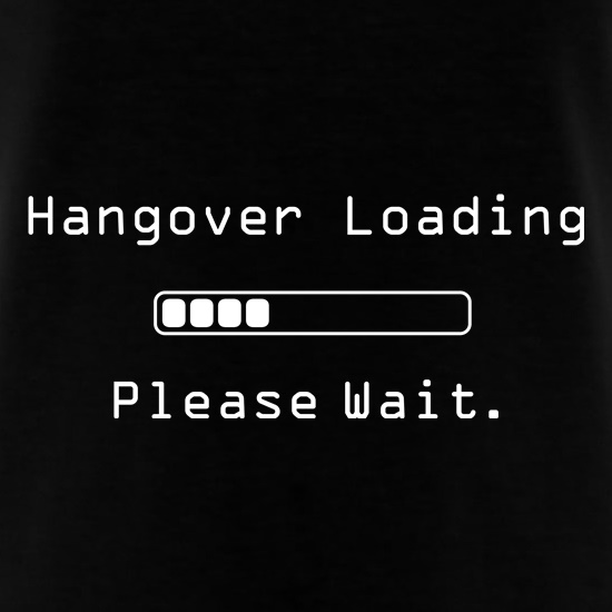 Hangover Loading...Please Wait t shirt
