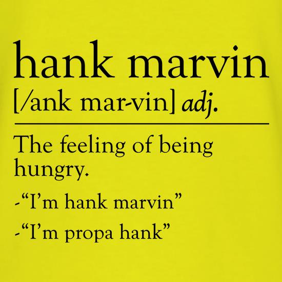 Hank Marvin Definition t shirt