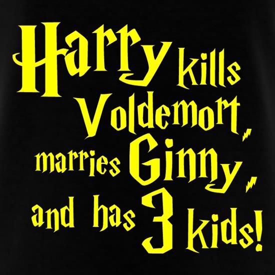 Harry Potter Spoiler t shirt