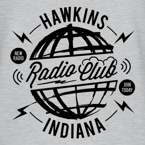 Hawkins Radio Club t shirt
