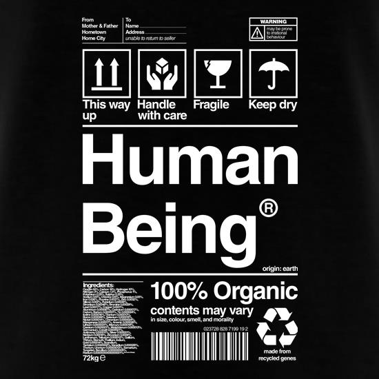 Human being shirt on sale