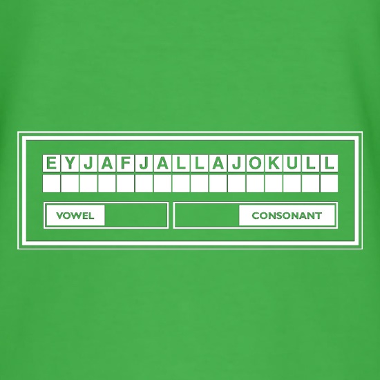 Iceland Countdown t shirt