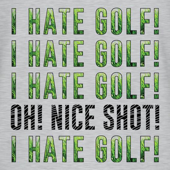I Hate Golf t shirt