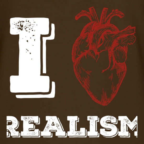 I Heart Realism t shirt