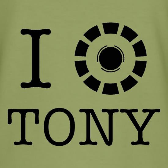 I Heart Tony Stark t shirt