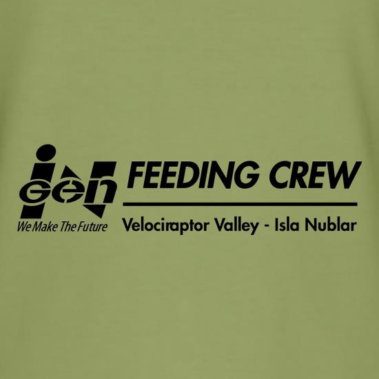 ingen Feeding Crew - Jurassic Park t shirt