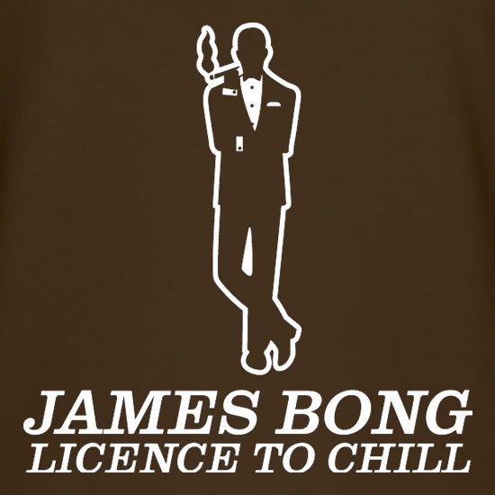 James Bong Licence To Chill t shirt