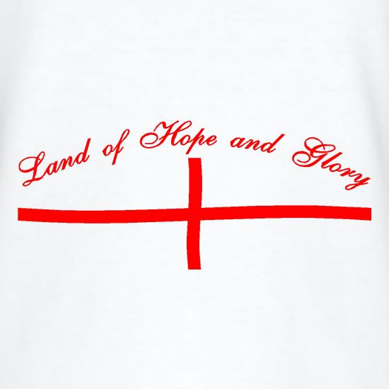 Land of hope and Glory t shirt