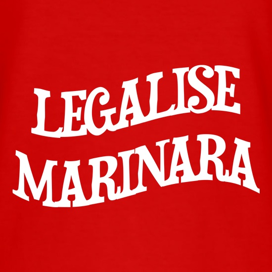 Legalise Marinara t shirt