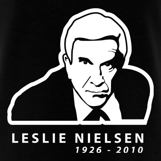 Leslie Nielsen t shirt