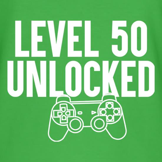 Level Fifty Unlocked t shirt
