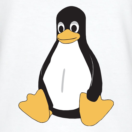 Linux Tux Logo t shirt