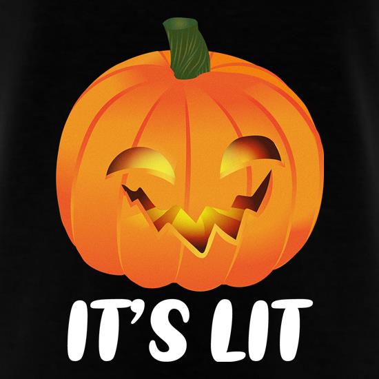 Lit Pumpkin t shirt