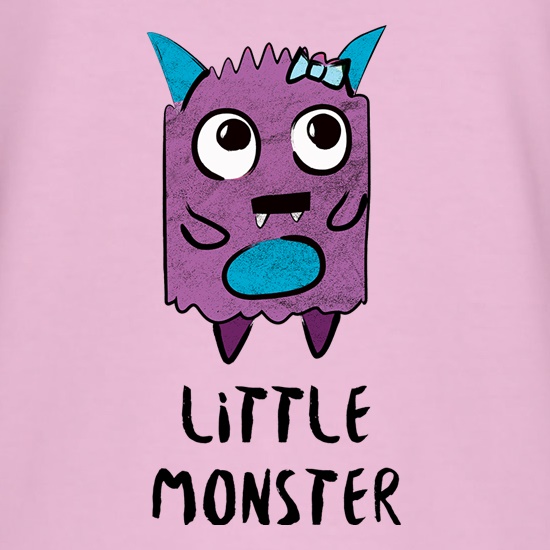 Little Girl Monster t shirt