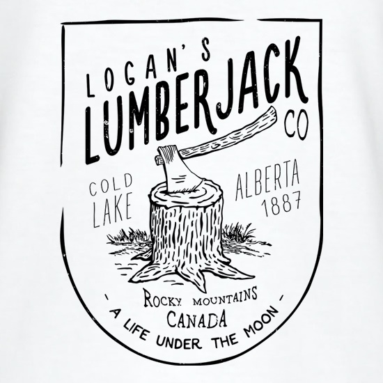 Logan Lumberjack t shirt