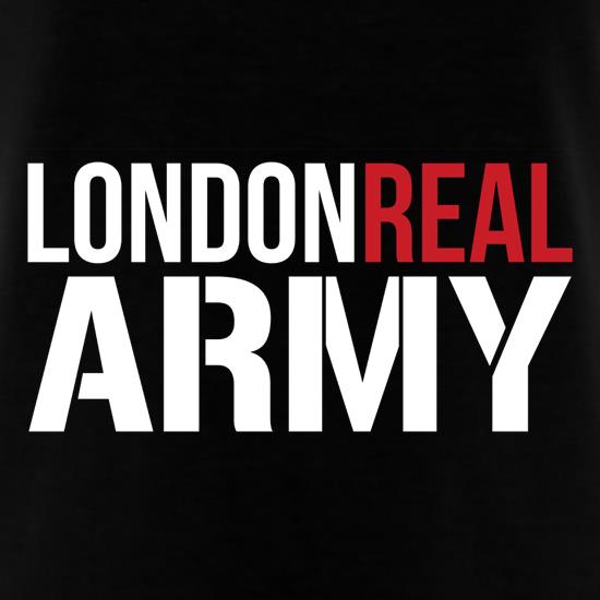 London Real Army t shirt
